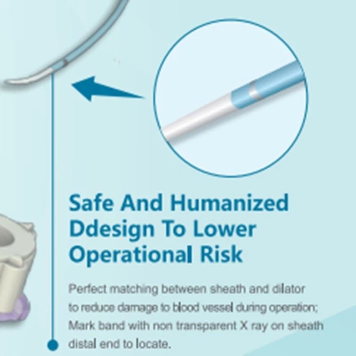 Dilator Introducer Sheath Applied In Peripheral
